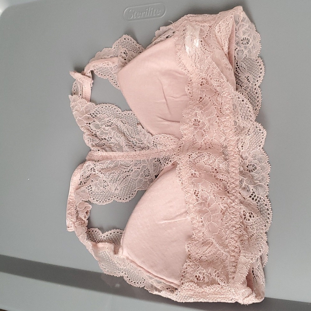 Lace Racerback Bralette - Picture 2 of 3
